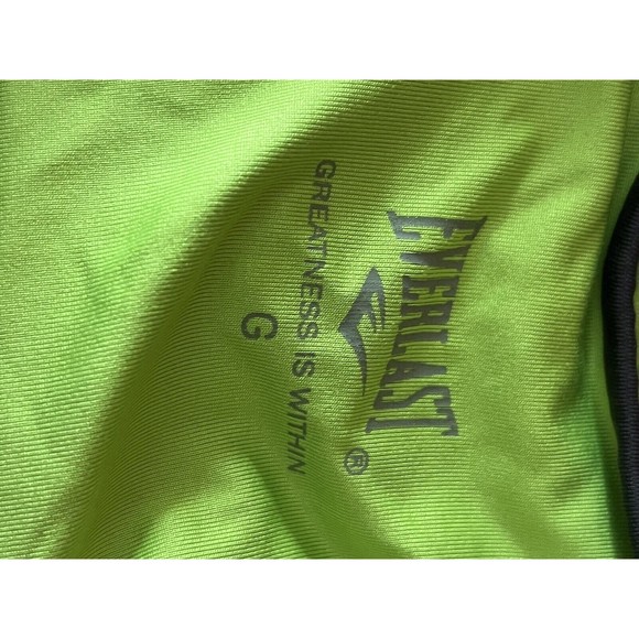 Everlast Womens Size G S/M Neon Green Sports Bra Racerback Athletic Wireless - Picture 7 of 7